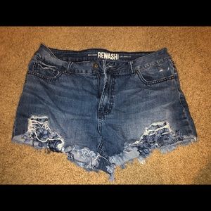 Jean shorts
